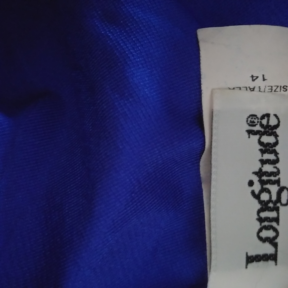 Longitude 10 Tankini Swim Top in Lapis Blue - Picture 6 of 7